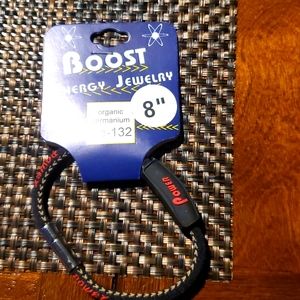 Boost energy bracelet brand new  - Black and red
